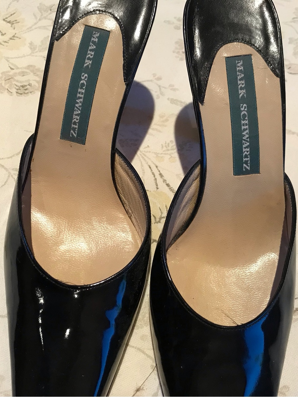 Black Patent Leather Women's mule